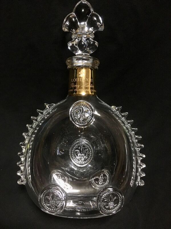 送料無料。REMY MARTIN LOUIS XIII Baccarat Crystal Bottleレミーマルタンルイ13世バカラクリスタルボトル 空瓶　シリアル一致