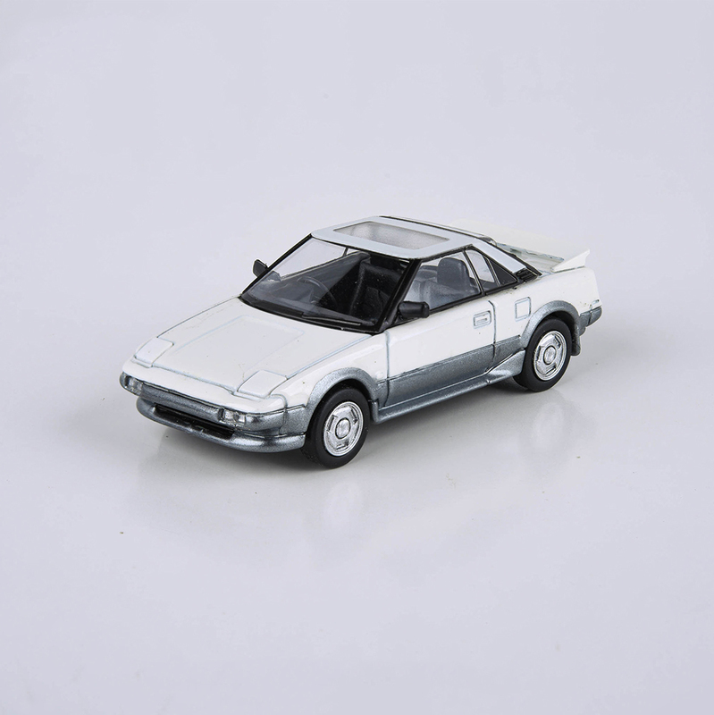 トヨタ MR2 MK1 1985 ホワイト/シルバー RHD ミニカー