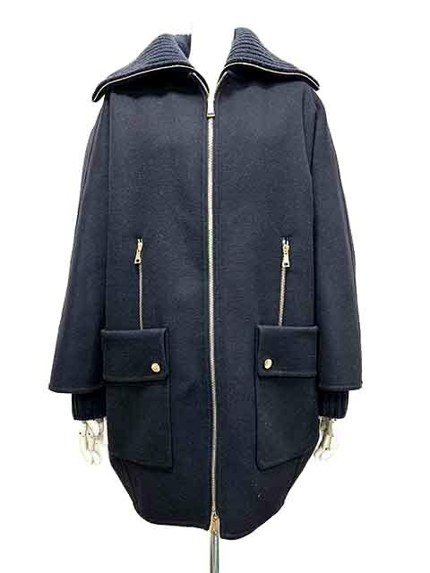 【中古】MONCLER モンクレール コート ACANTHUS 3WAY インナーダウン付きコートカシミヤ混 ウールコート ダウンコート