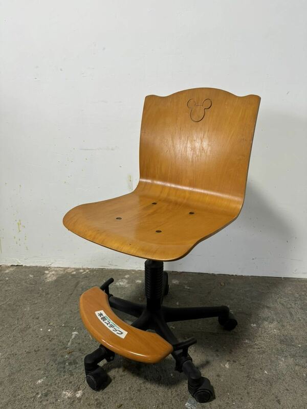ミッキー デスクチェア オフィスチェア 椅子 木製 学習 椅子 チェア コレクション ビンテージ ディズニー家具