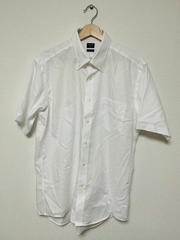 ボタンダウン 半袖シャツ 半袖 シャツ choya 43 半袖ボタンダウンシャツ XL L ワイシャツ　ビジネス
