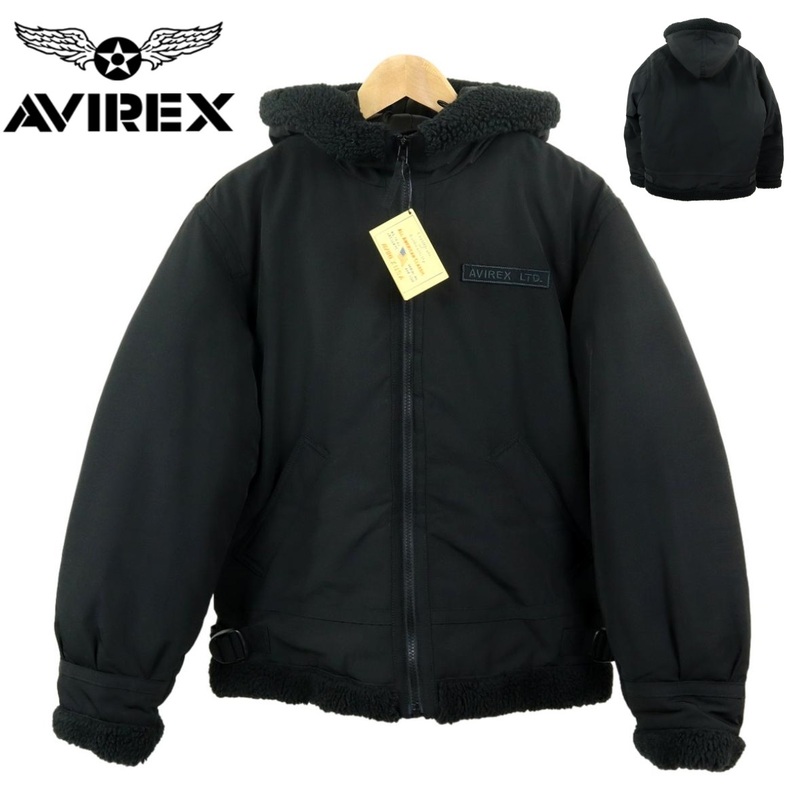 【S3071】【新品】AVIREX アビレックス 中綿ジャケット フライトジャケット B-3 ボア 783-2252050 サイズM