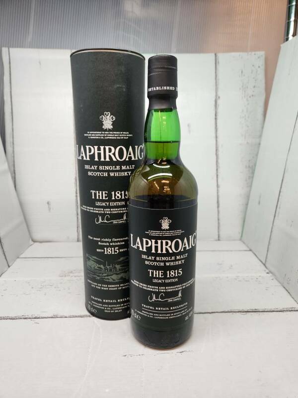 ☆GOL☆【古酒】 未開栓 LAPHROAIG ラフロイグ 1815 シングルモルト スコッチ ウイスキ 700ml 48%