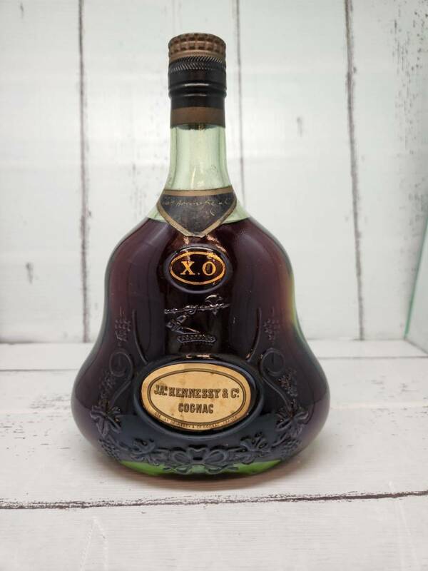 ☆GOL☆【古酒】 未開栓 JA'S HENNESSY ジャズヘネシー XO コニャック 金キャップ グリーンボトル 700ml 40%