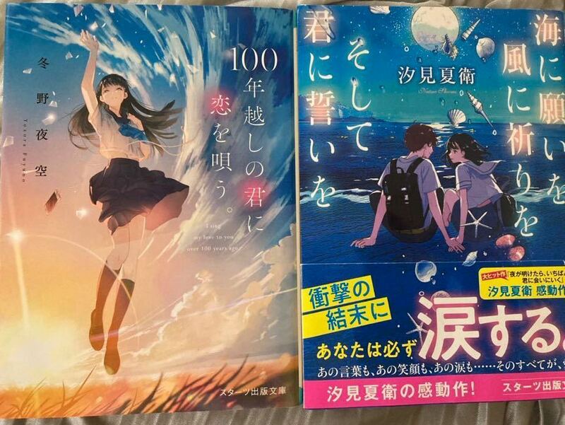 海に願いを風に祈りをそして君に誓いを　汐見夏衛　100年越しの君に恋を唄う　冬野夜空