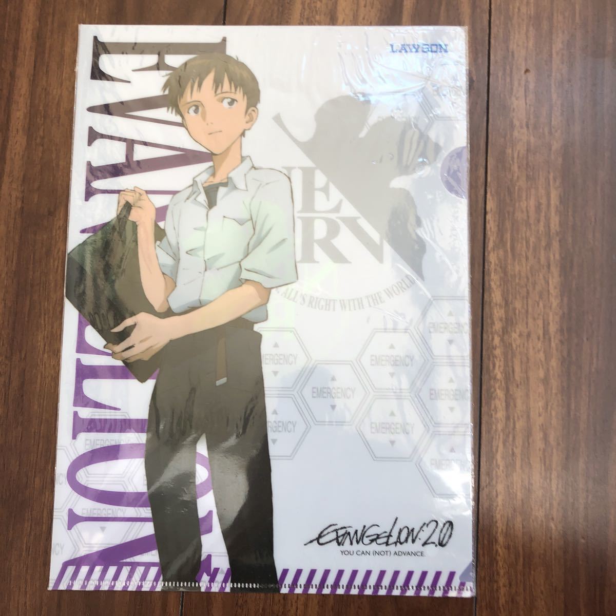 クリアファイル エヴァンゲリオン ローソン限定オリジナル