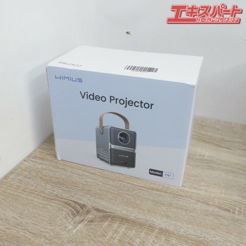 未使用品 WIMIUS Video Projector P61 プロジェクター ホームシアター 小型 前橋店