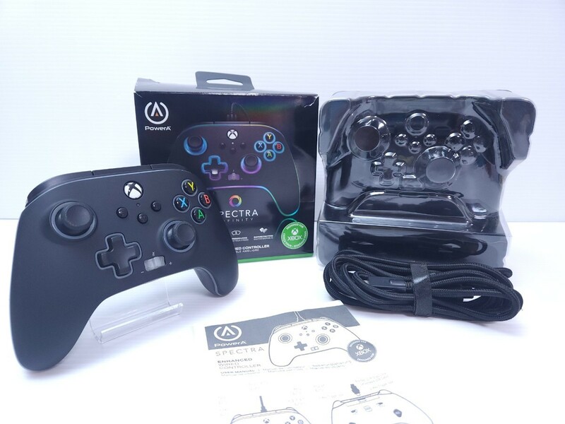 美品 / 動作品 PowerA スペクトラ インフィニティ エンハンスド 有線 コントローラーXbox Series XS Xbox One Windows PC 10/11 (170)