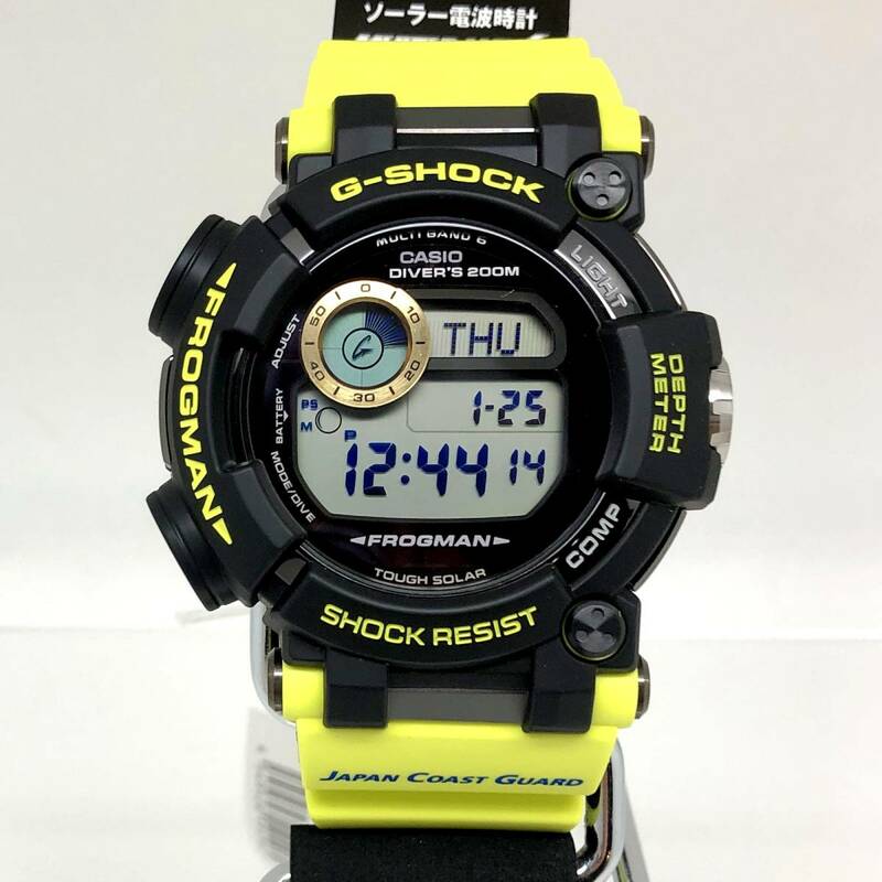 未使用品 G-SHOCK ジーショック 腕時計 GWF-D1000JCG-9JR フロッグマン FROGMAN 海上保安制度創立70周年 【IT77UNYPVKHS】