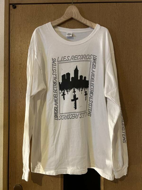 L.I.E.S. Records L/S t-shirt ライズレコーズ tシャツ ロンt DOMICILE TOKYO Undercover C.E. Ron Morelli rainbowdisco club