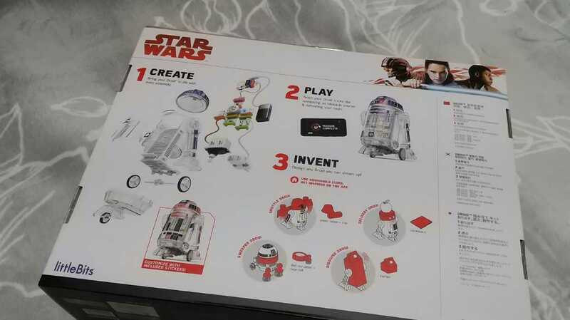 スター・ウォーズ　littleBits　Droid Inventor STAR WARS R2-D2　プログラミングロボット　知育玩具　スマホ連帯機能　