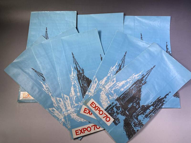 大阪万博　EXPO'70　紙袋　8枚　昭和レトロ