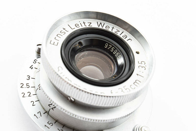 ★希少★ Leica ズマロン L35mm F3.5 前期　ライカ Summaron #104