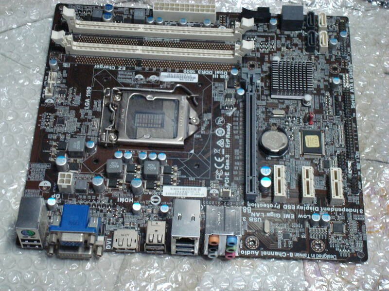 ECS LGA1150 第４世代CPU対応 ピン多数倒れ ジャンク 