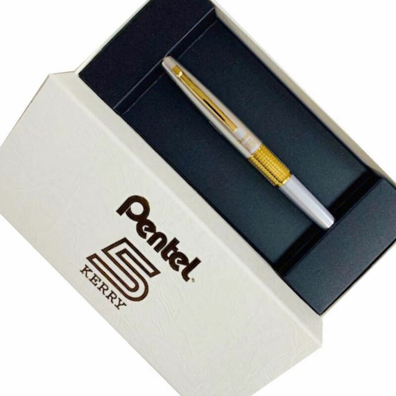 Pentel Sharpencil Kerry Limited Edition Silver & Gold Color ぺんてる　ケリー　シャープペン　限定　シルバーゴールド　0.5mm