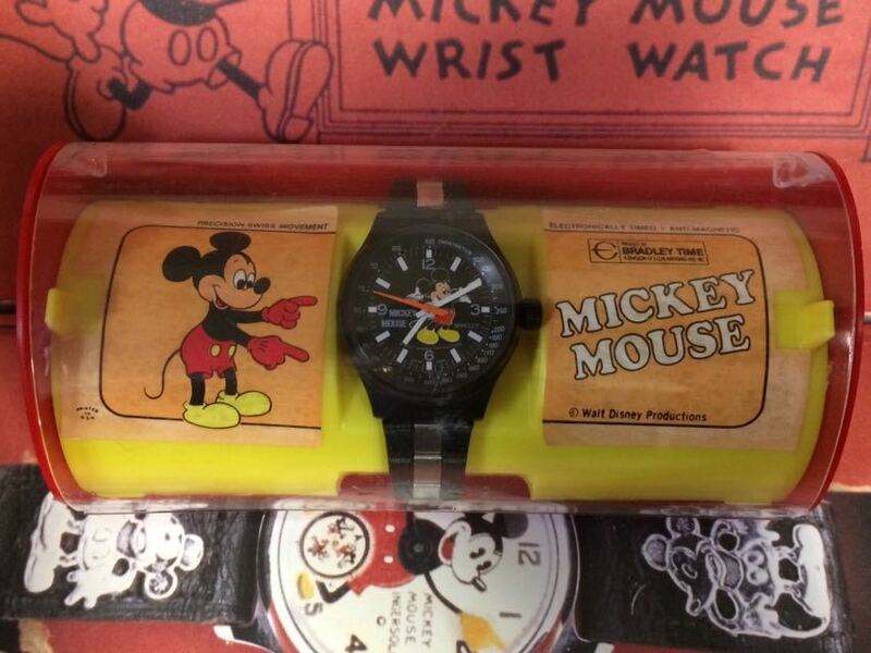 BRADLEY '78 ミッキーマウス オートレーサー 機械式/手巻き時計