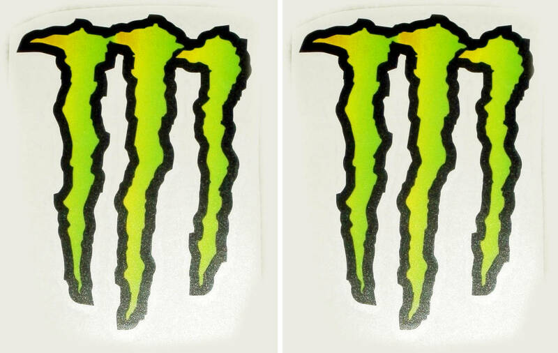Monster ENERGY/モンスター エナジー マークデカール（特大）