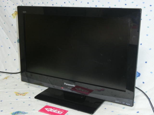 【美品・動作品】パナソニック 19V型 液晶テレビ ビエラ TH-L19C3-K （ブラック）ハイビジョン 