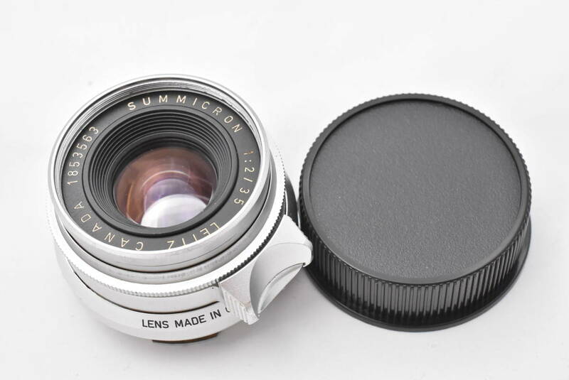 Leica ライカ Leitz Summicron ズミクロン 35mm F2 CANADA Mマウント ８枚玉 レンズ (t6313)