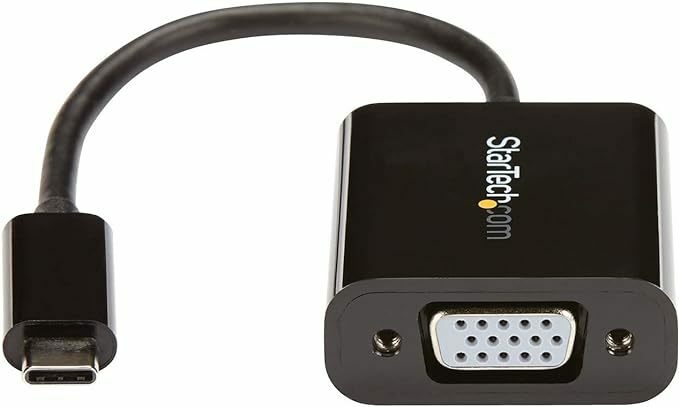 StarTech.com USB-C - VGA ディスプレイ変換アダプター／1920x1200（1080p）