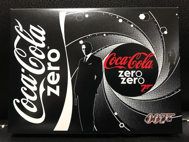 当時物 2008年 コカ・コーラ 非売品 Coca-Cola zero zero 7 劇場版 007 慰めの報酬 オリジナル指紋認証 USBメモリ レトロ 希少
