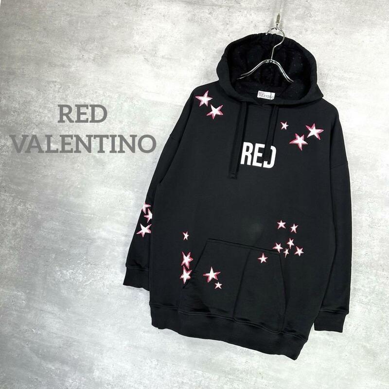 『RED VALENTINO』 レッドヴァレンティノ (S)スター パーカー