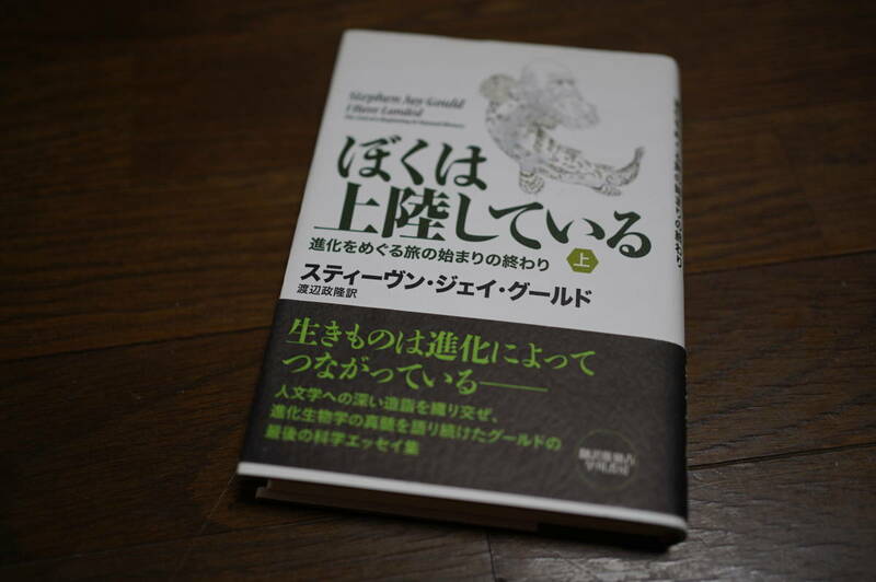 ★ぼくは上陸している 進化をめぐる旅の始まりの終わり 上 スティーヴン・ジェイ・グールド (クリポス)