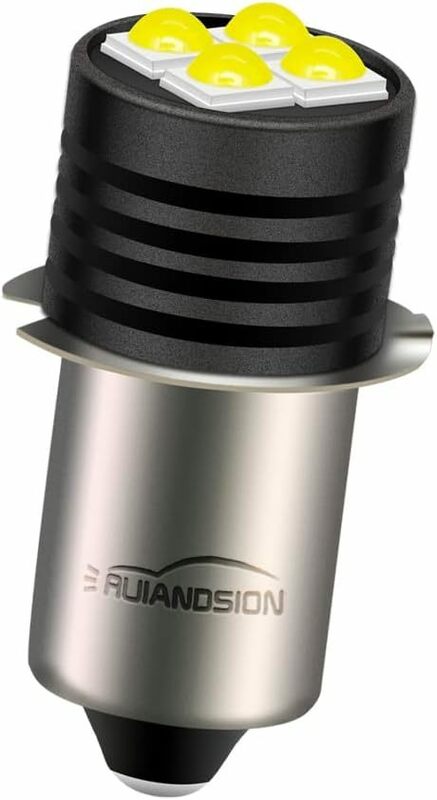 Ruiandsion P13.5S LED懐中電灯 電球 3V 3030 4SMDチップLED 交換用電球 懐中電灯トーチ作業灯（