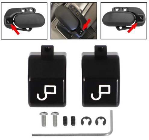 即納 在庫あり マツダ NA ロードスター ソフトトップ 補修用 調整式 ロック解除ボタン トップロックラッチ トップロック アルミ製