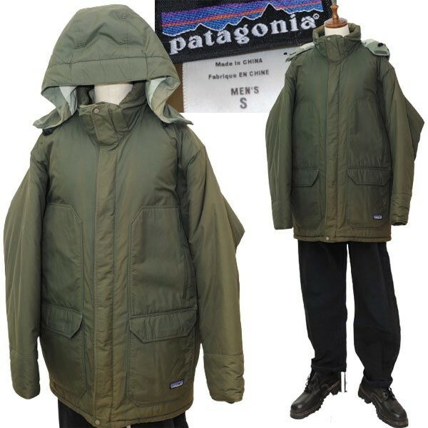 ★【国内正規品 色落ち多め 2005年】28535F5 Patagonia パタゴニア 名作 定番 ガイドパーカー ジャケットメンズ　フード付き ダウン S