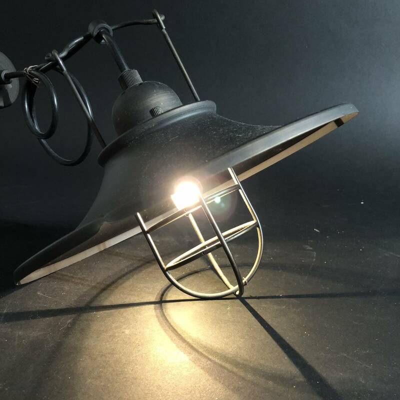 キシマ 天井照明 ペンダントライト AMP51029 1灯 ダイニング アンティーク 2018年製 照明器具 菊TK
