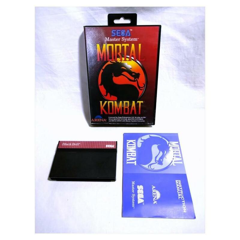 [PAL版SMS]Mortal Kombat(中古)　欧州版　マスターシステム　モータルコンバット