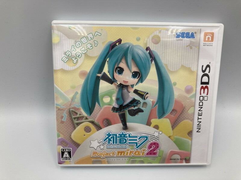 初音ミク プロジェクトミライ2 Project mirai 2 Nintendo 3DS ソフト カセット 477202000031‐⑰