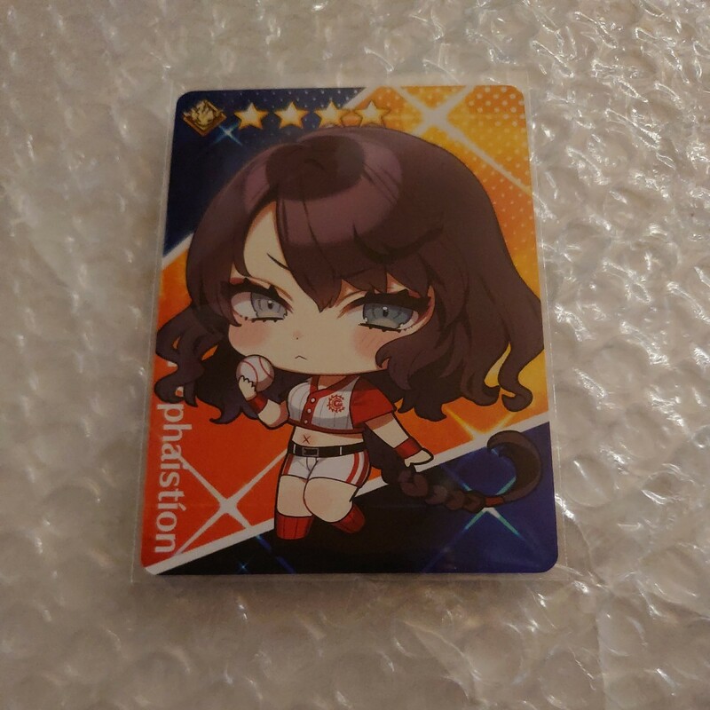 FGO Fate/Grand Order ヘファイスティオン グレイルリーグ 野球 カード 美品