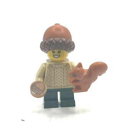 即決　新品　未使用　レゴ LEGO ミニフィグ　シティ　ミニフィギュア 　どんぐり坊やとリス　子ども　リス　男の子　妖精