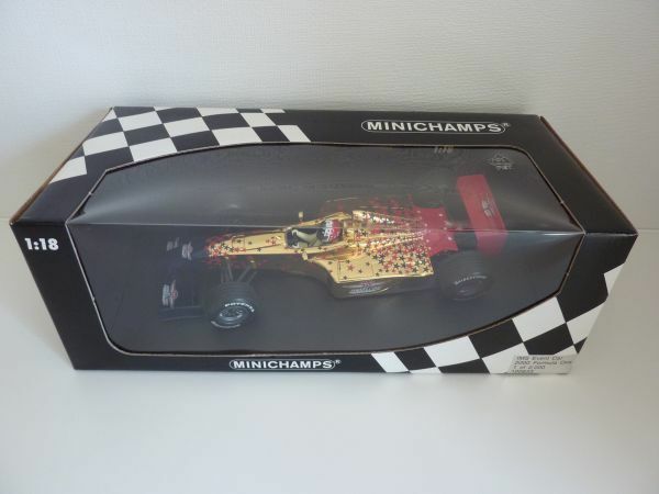 ▲Minichamps1/18F1'00U.S.GPイベントカーGOLDバージョン