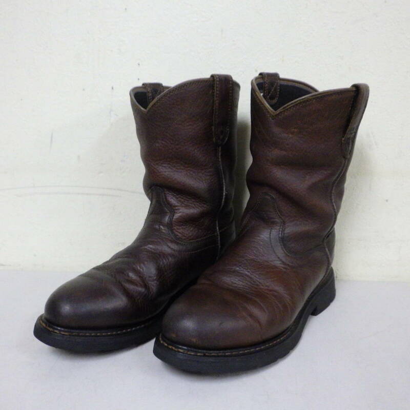 ARIAT/アリアット ワークブーツ サイズUS 8EE 26.0cm 防水 本革 レザーブーツ SIERRA WATERPROOF WORK BOOT 10002385 ペコス/エンジニア