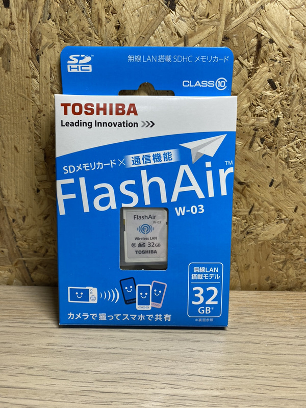 TOSHIBA 東芝 SDメモリカード W-03 007