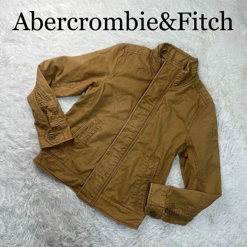 Abercrombie&Fitch アバクロンビー&フィッチ アバクロ ジャケット ライトブラウン S 