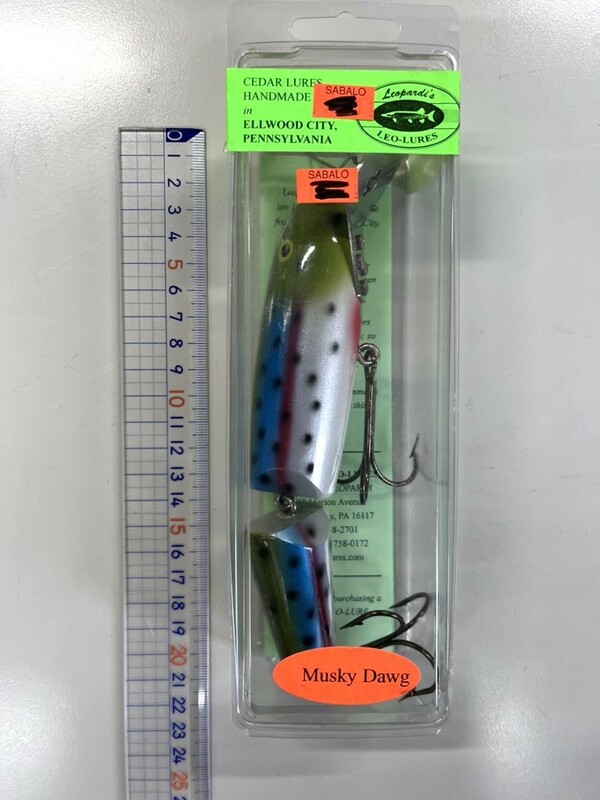 LEO LURES ハンドメイド ルアー Musky Dawg 1-00201