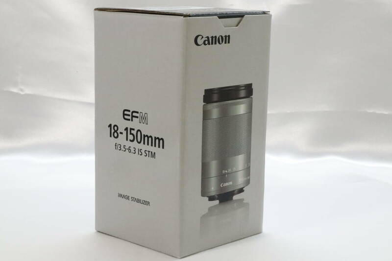 ■新品■ Canon キヤノン EF-M 18-150mm F3.5-6.3 IS STM シルバー ☆メーカー保証あり♪ ＃7621