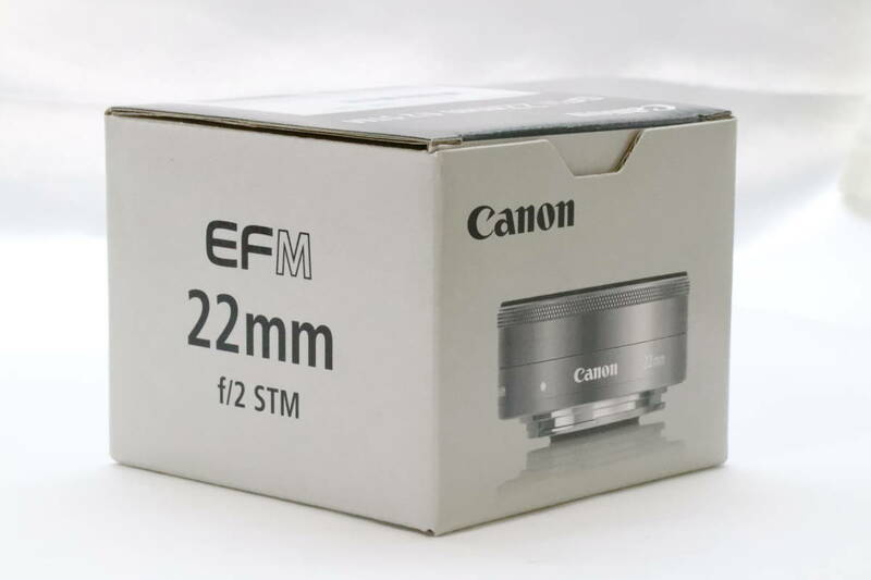 ■新品■ Canon キヤノン EF-M22mm F2 STM シルバー ☆メーカー保証あり♪ ＃7643