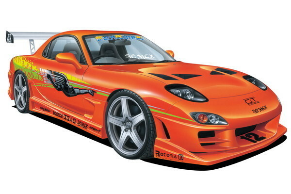 アオシマ 1/24 ザ・チューンドカー No.74 BOMEX FD3S RX-7 '99 (マツダ) プラモデル　送料無料