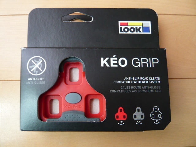 ★ LOOK ルック KEO ケオ GRIP グリップ CLEAT クリート RED レッド 9°