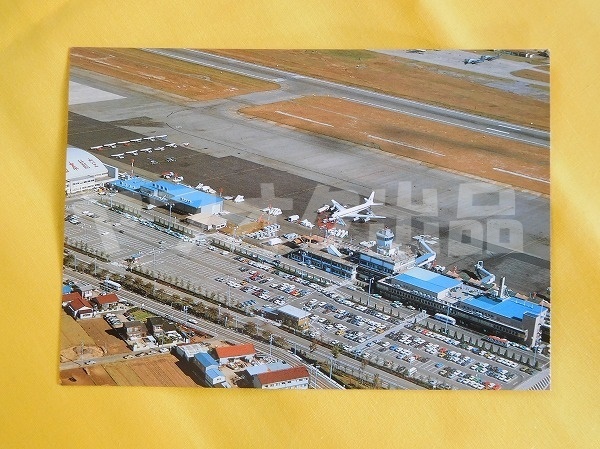 名古屋空港 ポストカード 絵はがき 絵葉書 日本航空 JAL DC-8