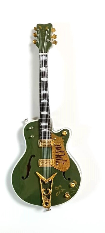 BONOモデルミニチュアギター15 cm。ミニ楽器