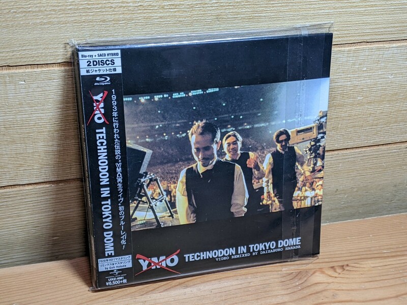 極美品 Blu-ray TECHNODON IN TOKYO DOME (Blu-ray Disc) YMO UIXZ-4091 イエロー・マジツク・オーケストラ 坂本龍一 高橋幸宏 細野晴臣 
