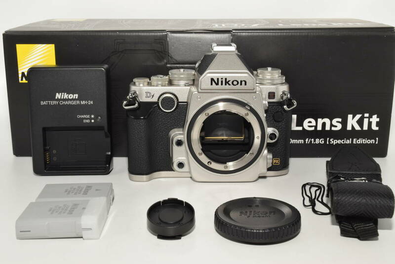 【1339ショットの特上品】 Nikon デジタル一眼レフカメラ Df シルバーDFSL　#6583