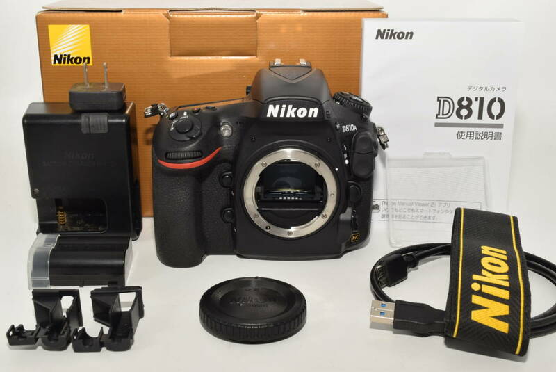 【358ショットの特上品】 Nikon デジタル一眼レフカメラ D810A　#6605