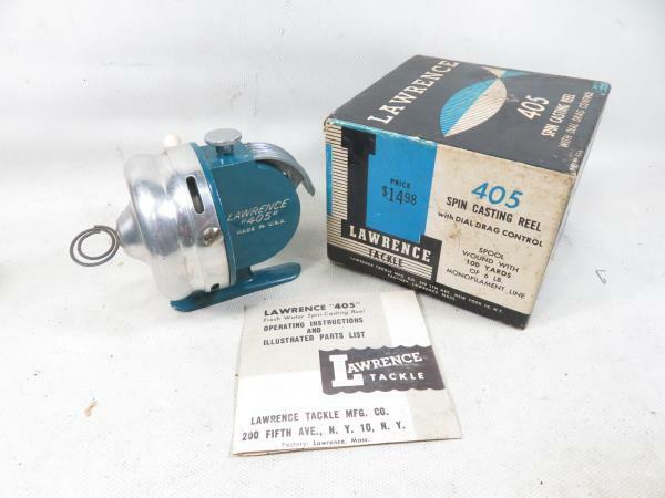ΛLAWRENCE　405　希少　OLD　ビンテージ　スピンキャストリール　60年代　オールド